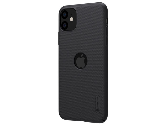 Чехол Nillkin Hard case для Apple iPhone 11 (черный, с отверстием, пластиковый)