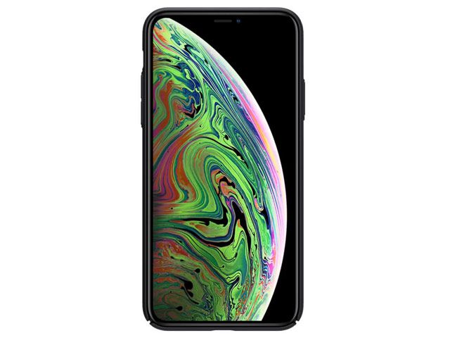 Чехол Nillkin Hard case для Apple iPhone 11 (черный, с отверстием, пластиковый)