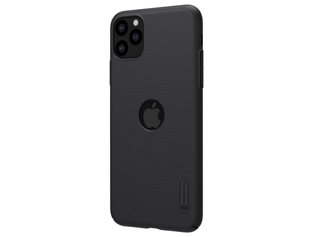 Чехол Nillkin Hard case для Apple iPhone 11 pro max (черный, с отверстием, пластиковый)