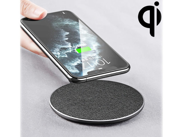 Беспроводное зарядное устройство Remax June Wireless Charger RP-W16 (серое, Fast Charge, 10W, стандарт QI)