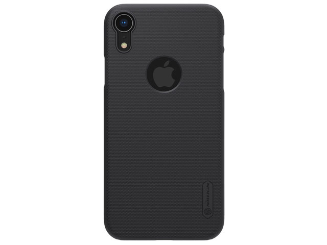 Чехол Nillkin Hard case для Apple iPhone XR (черный, с отверстием, пластиковый)