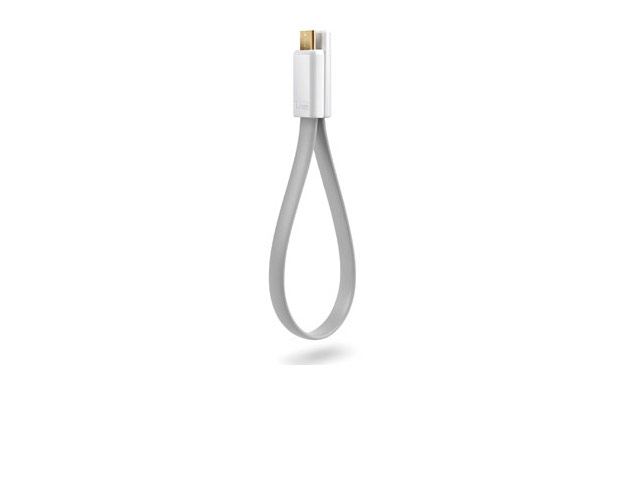 USB-кабель i-mee Mono Lighting cable для Apple iPhone 5/iPad 4/iPad mini/iPod touch 5/iPod nano 7 (белый, Lightning)