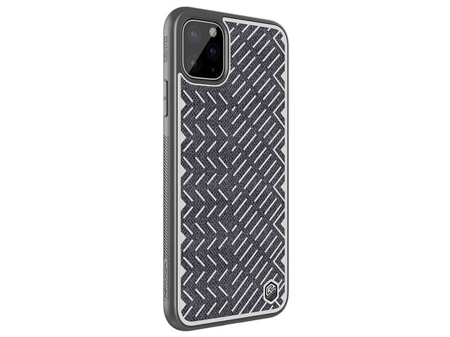 Чехол Nillkin Herringbone case для Apple iPhone 11 pro (серый, композитный)
