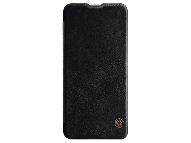 Чехол Nillkin Qin leather case для Xiaomi Poco F2 pro (черный, кожаный)