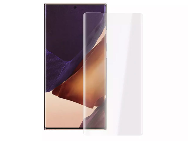 Защитное стекло Yotrix 3D UV Glass Protector для Samsung Galaxy Note 20 (прозрачное)