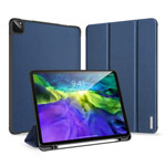 Чехол Dux Ducis Domo series для Apple iPad Pro 12.9 2020 (темно-синий, матерчатый)