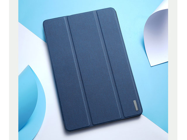Чехол Dux Ducis Domo series для Samsung Galaxy Tab S7 (темно-синий, матерчатый)