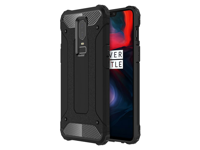 Чехол Yotrix Defense case для OnePlus 6 (черный, пластиковый)