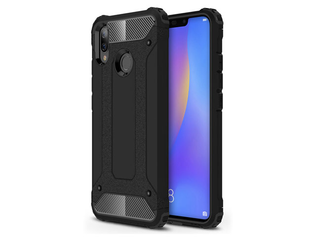 Чехол Yotrix Defense case для Huawei P20 lite (черный, пластиковый)