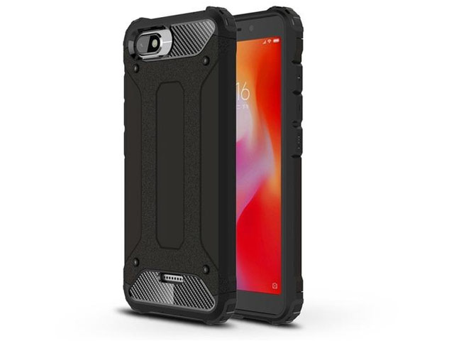 Чехол Yotrix Defense case для Xiaomi Redmi 6A (черный, пластиковый)