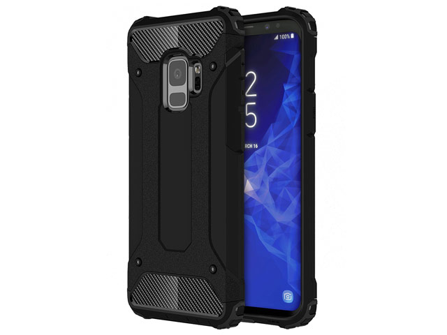 Чехол Yotrix Defense case для Samsung Galaxy S9 (черный, пластиковый)