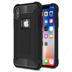 Чехол Yotrix Defense case для Apple iPhone XS (черный, пластиковый)