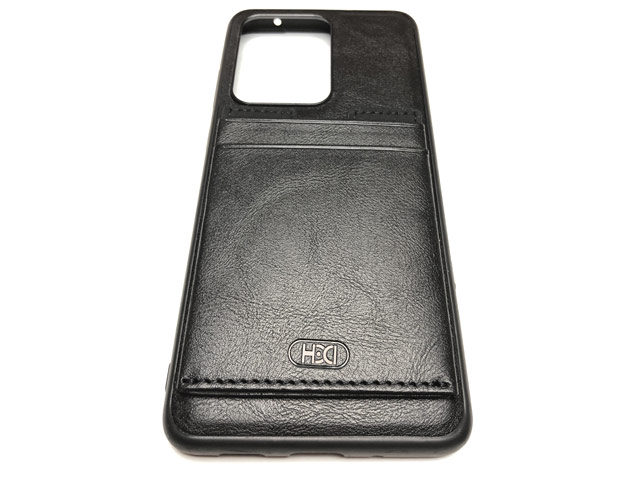Чехол HDD Luxury Card Slot Case для Samsung Galaxy Note 20 (черный, кожаный)