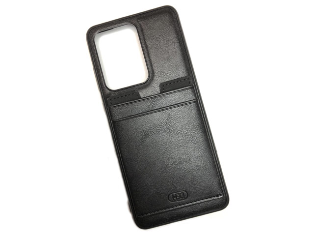 Чехол HDD Luxury Card Slot Case для Samsung Galaxy Note 20 ultra (черный, кожаный)