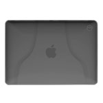 Чехол Yotrix HardCover Stand для Apple MacBook Air 13 2018 (серый, матовый, пластиковый)