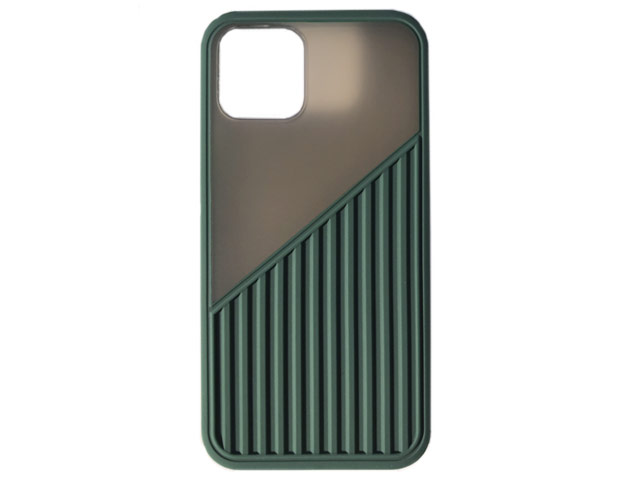 Чехол Yotrix ProComp Case для Apple iPhone 12 mini (темно-зеленый, гелевый/пластиковый)