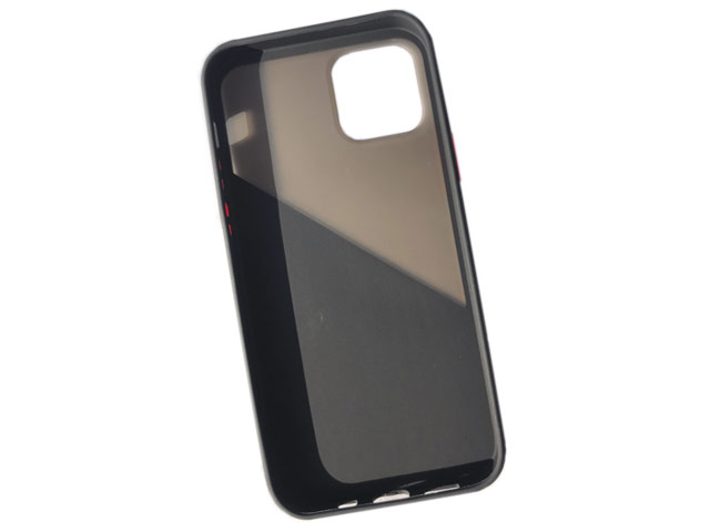 Чехол Yotrix ProComp Case для Apple iPhone 12 pro max (черный, гелевый/пластиковый)