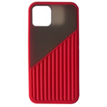Чехол Yotrix ProComp Case для Apple iPhone 12 pro max (красный, гелевый/пластиковый)