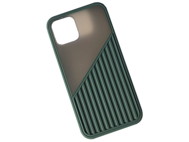 Чехол Yotrix ProComp Case для Apple iPhone 12 pro max (темно-зеленый, гелевый/пластиковый)