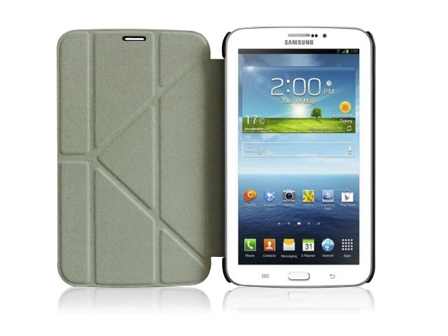 Чехол Yotrix OrigamiCase для Samsung Galaxy Tab 3 7.0 P3200 (черный, кожанный)