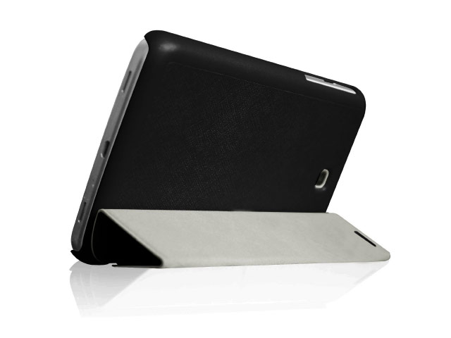 Чехол Yotrix OrigamiCase для Samsung Galaxy Tab 3 7.0 P3200 (черный, кожанный)