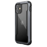 Чехол X-doria Defense Shield для Apple iPhone 12 mini (черный, маталлический)