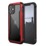 Чехол X-doria Defense Shield для Apple iPhone 12 mini (красный, маталлический)