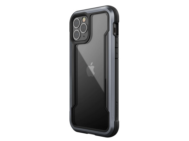 Чехол X-doria Defense Shield для Apple iPhone 12 pro max (черный, маталлический)