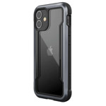 Чехол X-doria Defense Shield для Apple iPhone 12/12 pro (черный, маталлический)