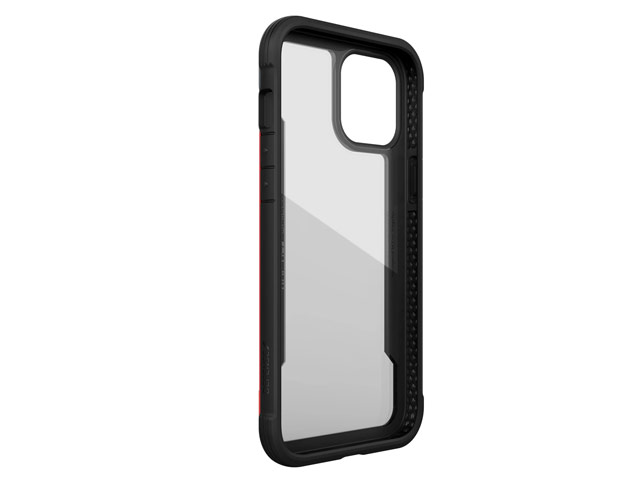 Чехол X-doria Defense Shield для Apple iPhone 12 pro max (красный, маталлический)