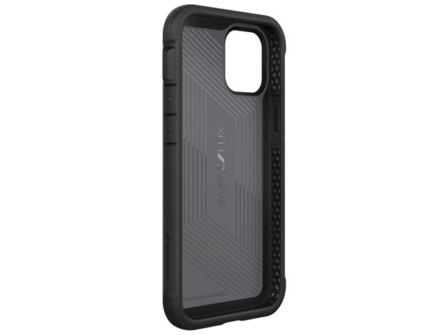 Чехол X-doria Defense Lux для Apple iPhone 12 mini (Black Carbon, маталлический)