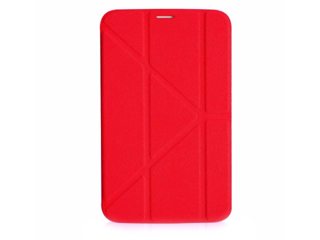 Чехол Yotrix OrigamiCase для Samsung Galaxy Tab 3 10.1 P5200 (красный, кожанный)