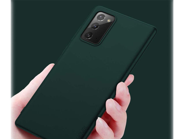 Чехол X-Level Guardian Case для Samsung Galaxy Note 20 (темно-зеленый, гелевый)