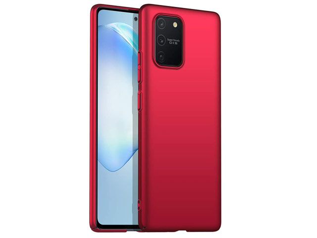 Чехол X-Level Guardian Case для Samsung Galaxy S10 lite 2020 (красный, гелевый)