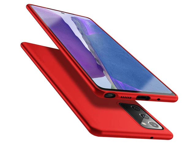 Чехол X-Level Guardian Case для Samsung Galaxy Note 20 (красный, гелевый)