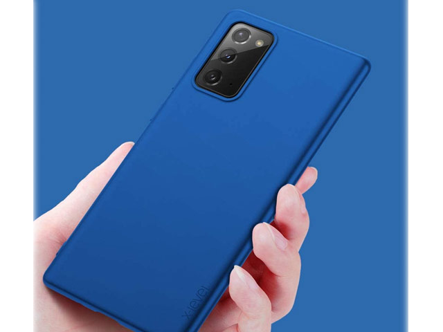 Чехол X-Level Guardian Case для Samsung Galaxy Note 20 (темно-синий, гелевый)
