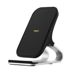 Беспроводное зарядное устройство Remax Wireless Charger RP-W12 (черное, Fast Charge, 10W, стандарт QI)