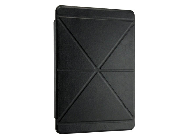 Чехол Yotrix OrigamiCase для Apple iPad Air (черный, кожанный)