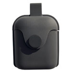 Чехол Synapse Silicone Bag case для Apple AirPods (черный, силиконовый)