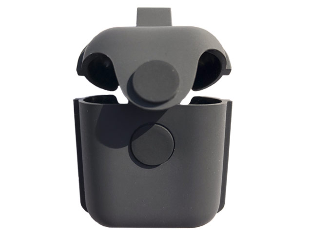 Чехол Synapse Silicone Bag case для Apple AirPods (черный, силиконовый)
