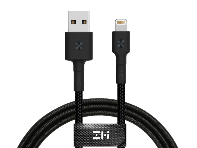 USB-кабель Xiaomi ZMI Cable AL886 универсальный (Lightning, 2 метра, MFi, черный)