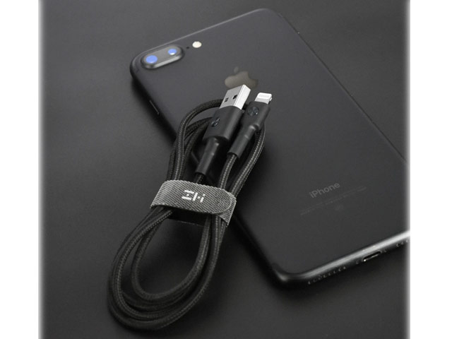 USB-кабель Xiaomi ZMI Cable AL886 универсальный (Lightning, 2 метра, MFi, черный)