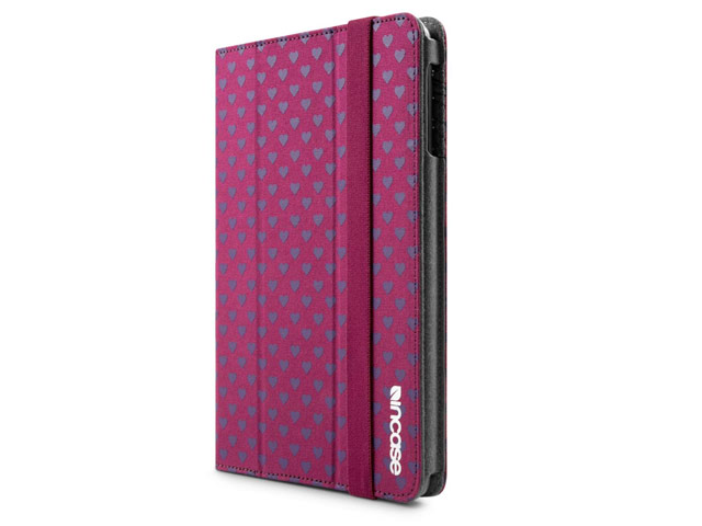 Чехол Incase Maki Jacket для Apple iPad mini/iPad mini 2 (Fuchsia Hearts, матерчатый)