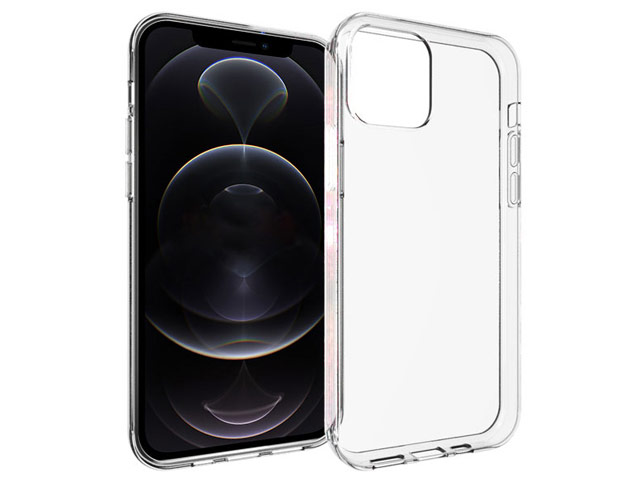 Чехол Yotrix UltrathinCase для Apple iPhone 12 pro max (прозрачный, гелевый)