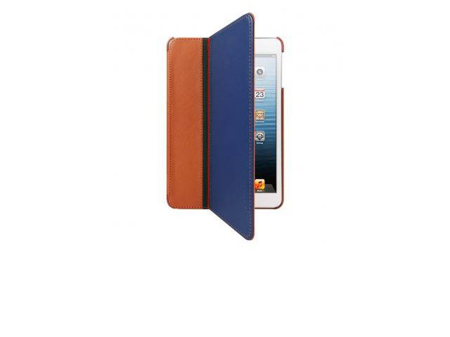 Чехол Nextouch Leather case для Apple iPad mini/iPad mini 2 (синий/коричневый, кожанный)