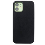 Чехол Yotrix Alcantara Case для Apple iPhone 12 mini (черный, алькантара)