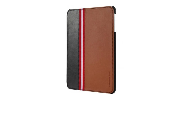 Чехол Nextouch Leather case для Apple iPad mini/iPad mini 2 (коричневый/черный, кожанный)