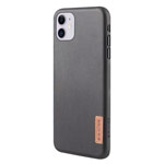 Чехол G-Case Dark Series для Apple iPhone 12 mini (Black Leather, кожаный)