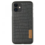 Чехол G-Case Dark Series для Apple iPhone 12 mini (Crocodile Skin, кожаный)
