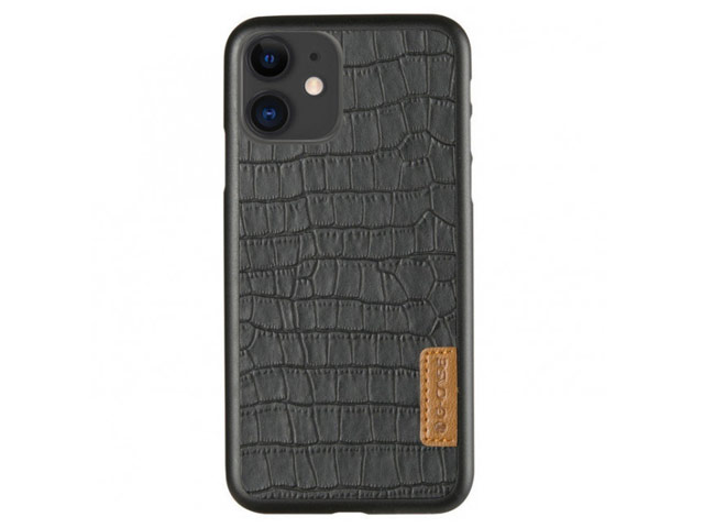 Чехол G-Case Dark Series для Apple iPhone 12 mini (Crocodile Skin, кожаный)